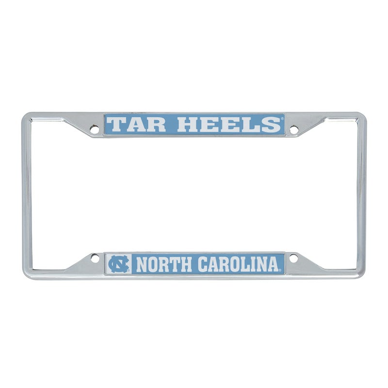 Desert Cactus University of North Carolina Chapel Hill Car Accessories Metal License Plate Frame and Tag Holder for Front or Rear of Car (Mascot) - Image 2